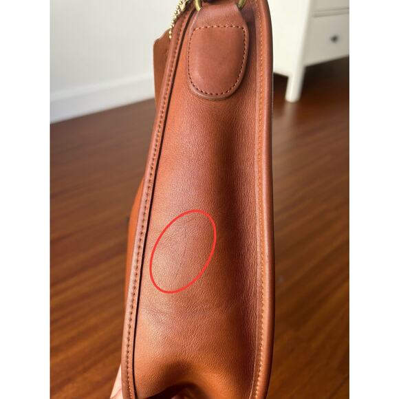 Vintage 90s COACH Becket Crescent Hobo Bag 9920 Shoulder Bag Purse Leather Read! - Picture 6 of 16